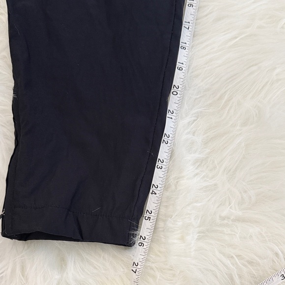 Women's Elastic Waist Track Pants - Black - Picture 6 of 7